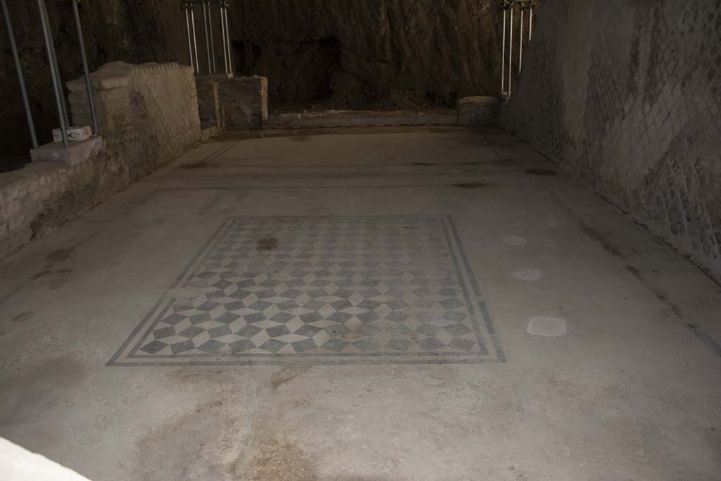 Villa dei Papiri, March 2019. Room l (L), triclinium, looking east.
Foto Annette Haug, ERC Grant 681269 DÉCOR.